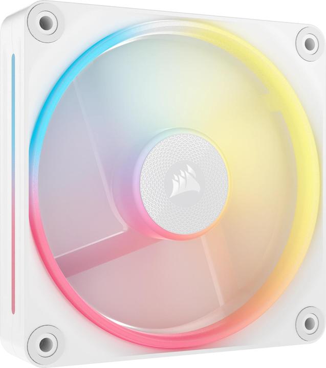 Produktbild Corsair LX-R RGB Series, iCUE LINK LX120-R RGB White, 120mm RGB Fan, Single Fan (120 mm, 1 x)