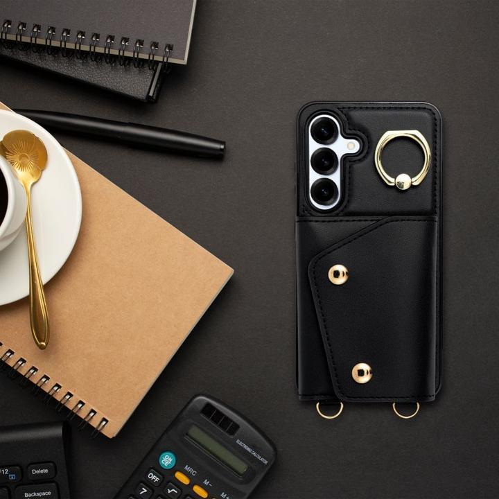 Actual product image OEM Other goods Wallet Case WONDER for SAMSUNG A56 5G black (Samsung Galaxy A56)