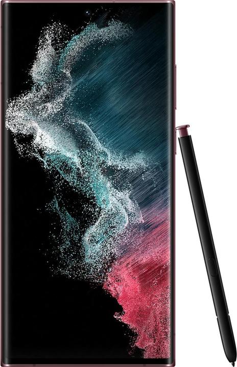 Image du produit Samsung Galaxy S22 Ultra UE (256 Go, Bourgogne, 6.80", Double SIM, 5G)