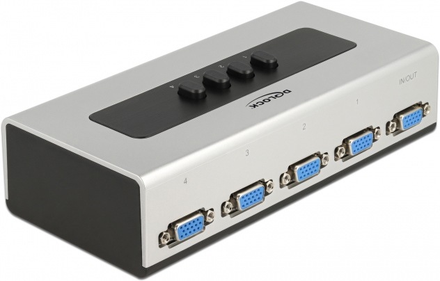 Immagine prodotto Delock Switch VGA 4 porte manuale bidirezionale