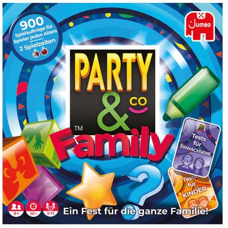 Productafbeelding Jumbo Familie Party & Co, d (Duits, 3 - 15 Spelers)