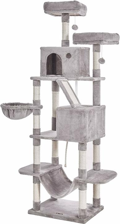 Actual product image Feandrea Cat Spa (206 cm, Grey)