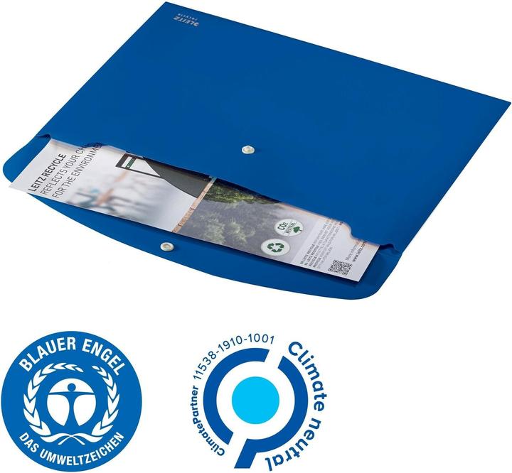 Productafbeelding Leitz Documentenmap Hoekmap A4 Blauw (A4, 1 x)