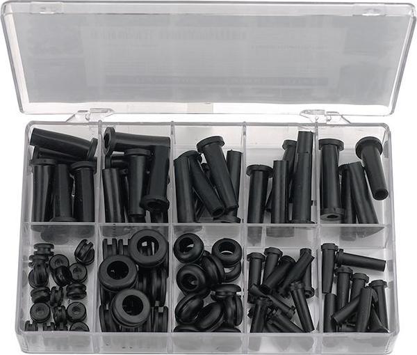 Actual product image HellermannTyton Cable bend relief set PVC HOTK (172 mm, 100 pcs.)