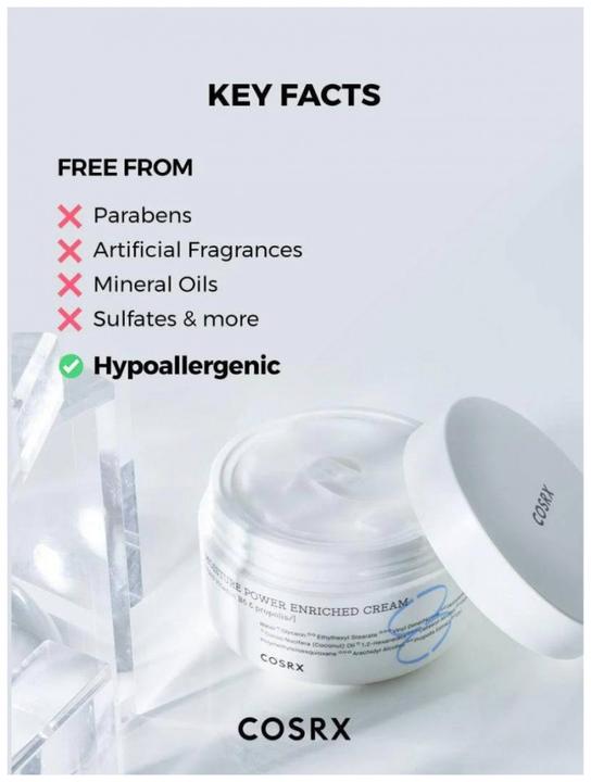 Image du produit Cosrx Crème enrichie au pouvoir hydratant (50 ml, Crème de jour)
