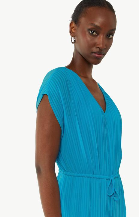 Produktbild Comma Overall Plissee-Jumpsuit mit V-Ausschnitt (38)