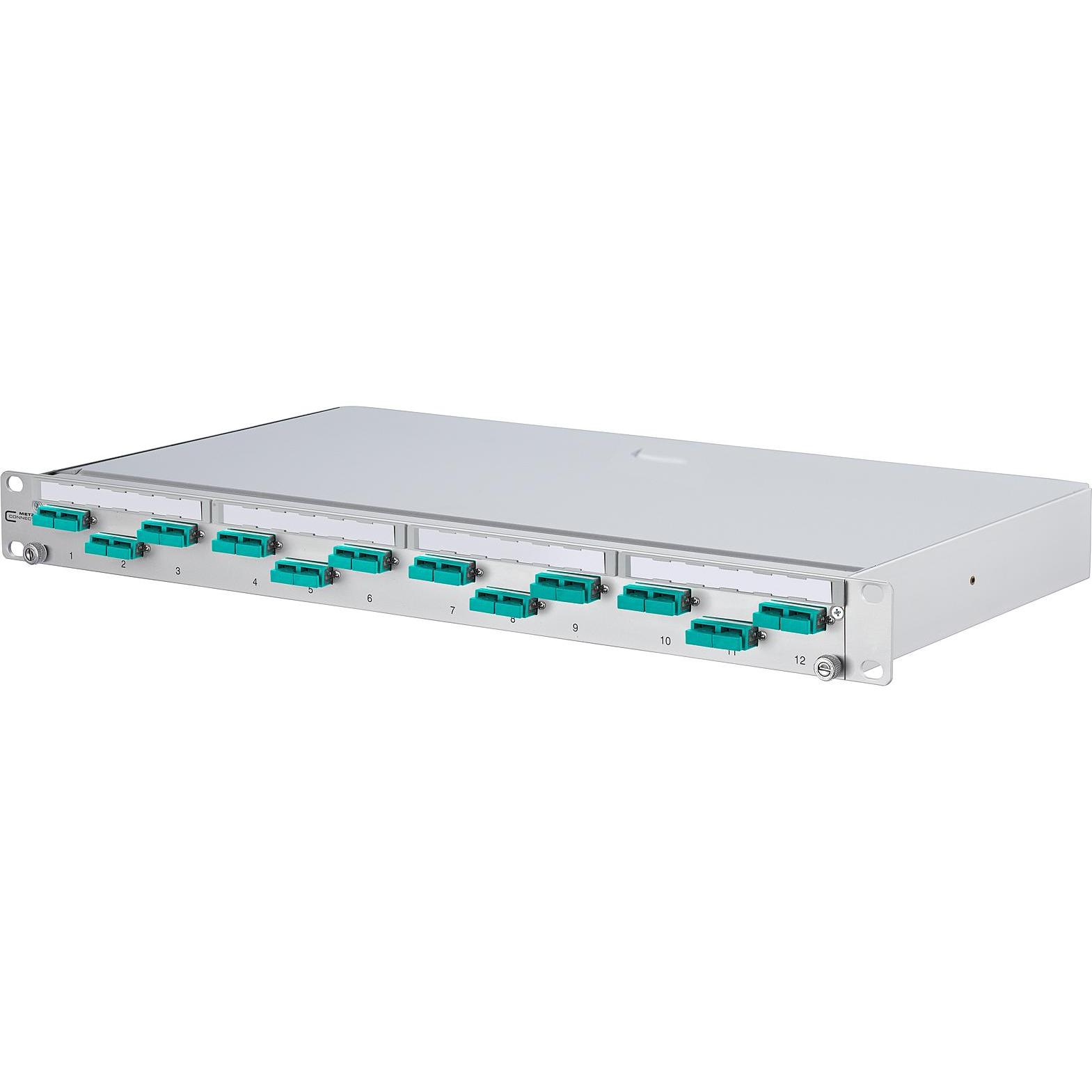 Metz Connect LWL-Patchfeld, Server Zubehör, Grau