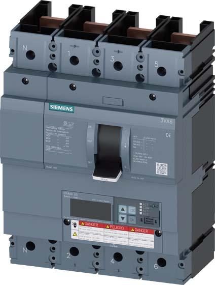 Immagine prodotto Siemens Interruttore automatico 400A 4p 150-400A/In 3VA6340-6KM41-0AA0