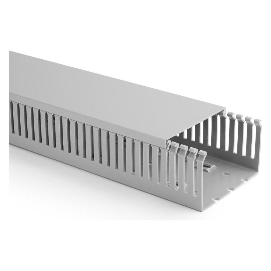 Hellermanntyton Grau Leitungsführung, Verdrahtungskanal (200 Cm)