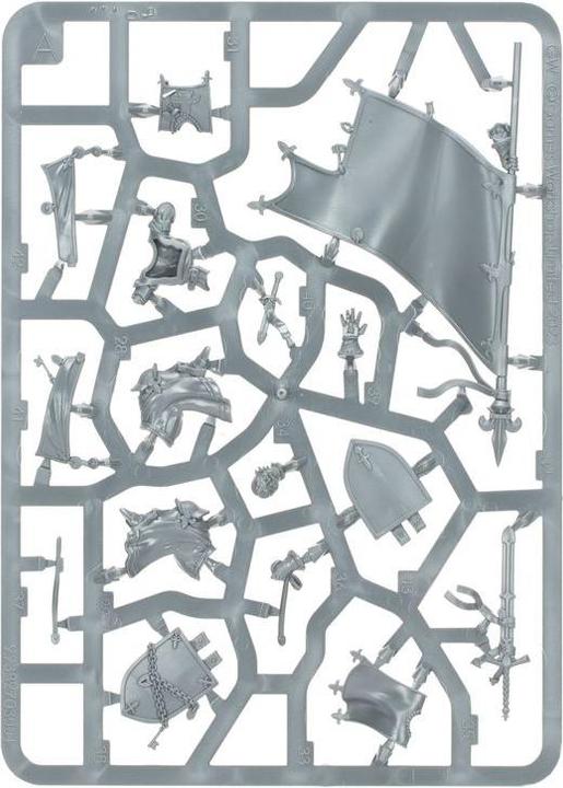 Actual product image Games Workshop Warhammer ToW - Kingdom of Bretonnia Porteur de Grande Bannière sur Pégase Royal