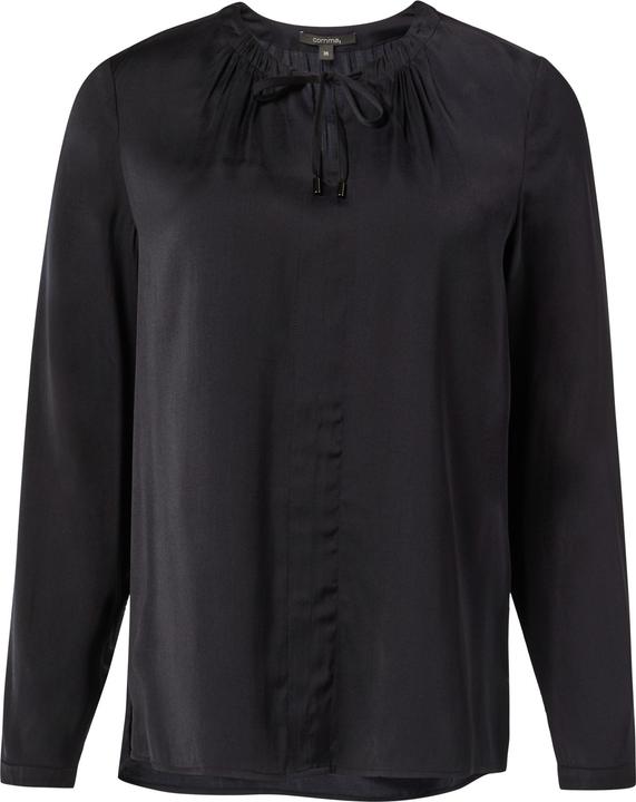 Immagine prodotto Comma Bluse Satinierte Tunikabluse im Relaxed Fit (34)