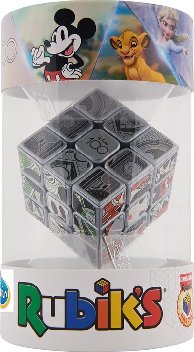 Image du produit Ravensburger 76545 - Rubik's Cube Disney 100 - Le Cube Disney dans le look platine exclusif, pour 100 (3 x 3)