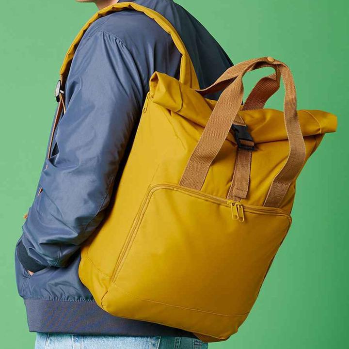 Actual product image Bagbase Backpack Laptops Roll Top Recycled Material (19 l)