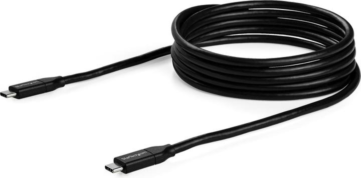 Image du produit StarTech Câble USB-C vers USB-C avec 5A Power Delivery - St/St - 2m - USB 2.0 - Certifié USB-IF - USB Ty... (2 m, USB 2.0, 5 W)