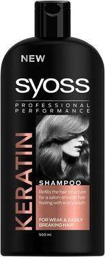 Actual product image Schwarzkopf Syoss Keratin Shampoo - 440ml (440 ml, Liquid shampoo)