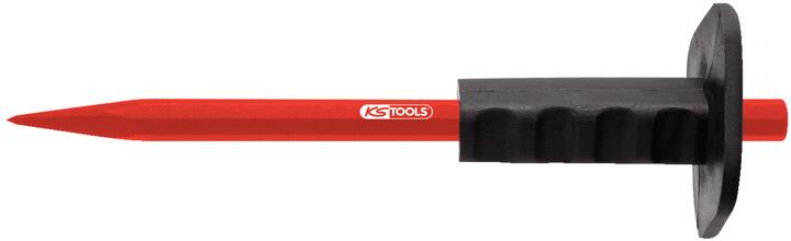 Actual product image KS Tools Pointed chisel with protective handle (200 mm)
