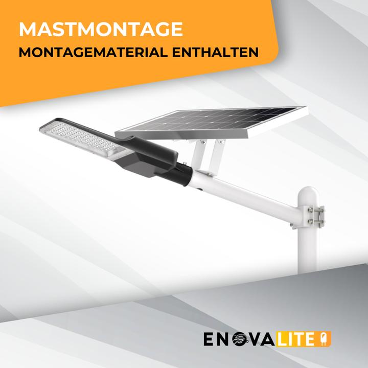 Produktbild Enovalite Solar LED-Strassenleuchte-PRO (4300 lm, IP65)