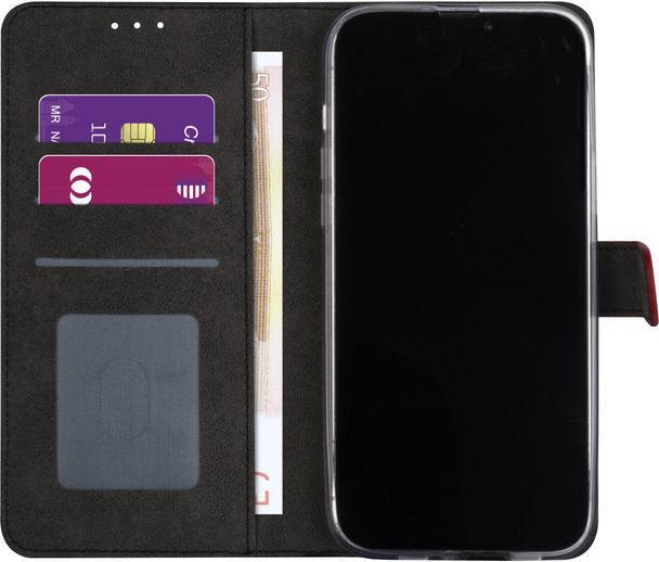 Produktbild Ambiance1 Hülle iPhone 13 Pro Max - Book Case Kunstleder rot No.321 (Apple iPhone 13 Pro Max)