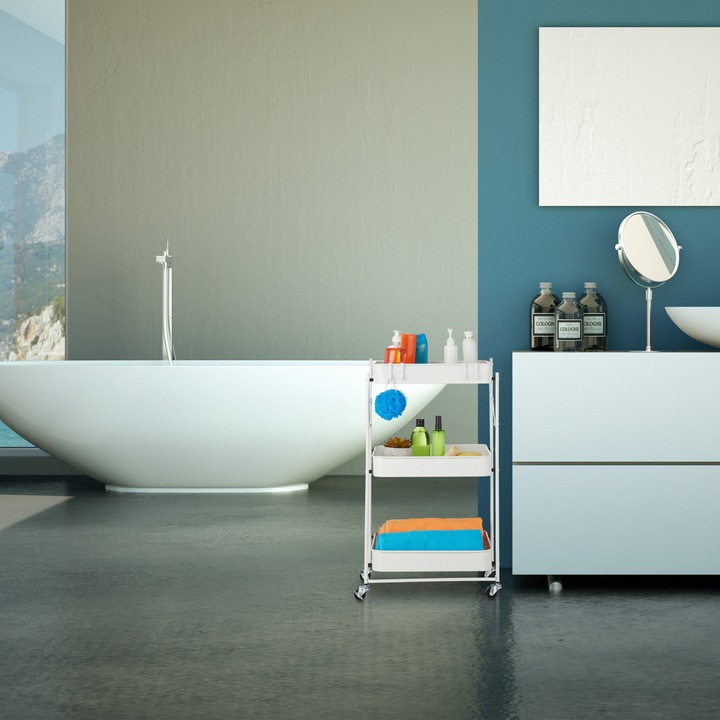 Immagine prodotto Relaxdays carrello su ruote