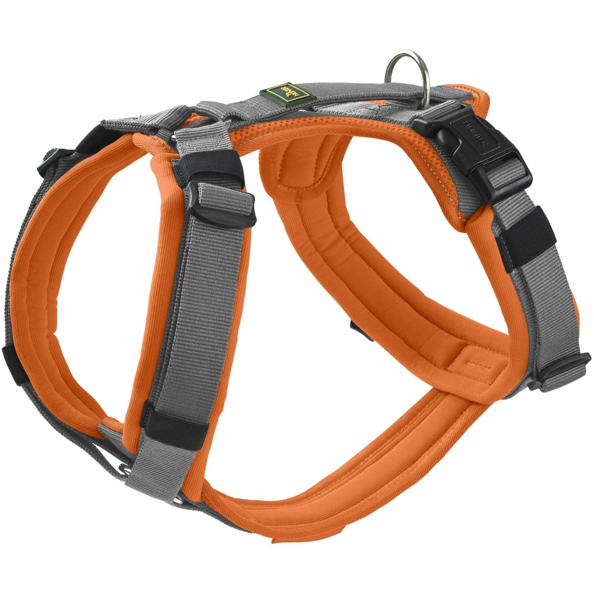 Meilleurs prix pour Hunter Geschirr Maldon UP M-L orange/grau (Chien), Collier + laisse