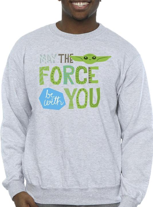 Immagine prodotto Star Wars The Mandalorian May The Force Be With You Felpa Uomo (S)
