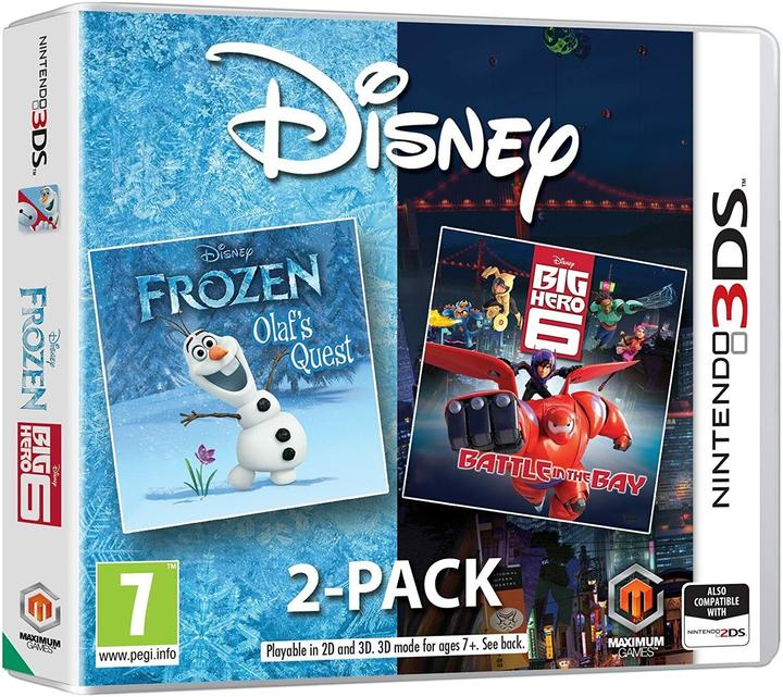 Image du produit Maximum Games Disney Frozen Big Hero 6 Double pack (3DS, EN)