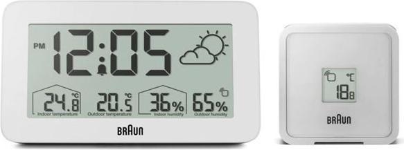 Image du produit Braun Montres BC13WP Station météo radio DCF