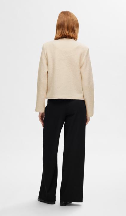 Actual product image Selected 100% wool cardigan (L)