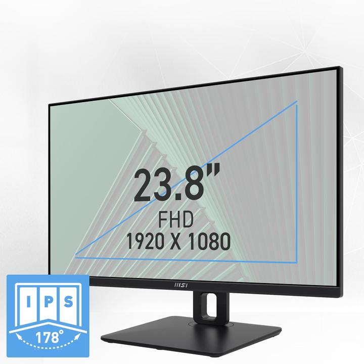 Produktbild MSI 24" PRO MP245PG Pro Flat TFT 1920x1080 FHD 4ms (1920 x 1080 Pixel, 23.80")