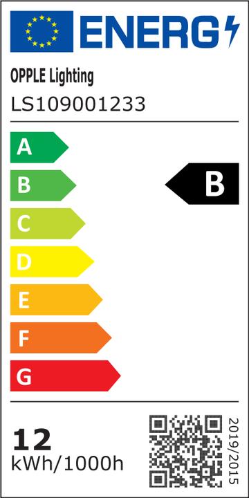 Energy Label Opple OPPL LEDDownlightMW-P2 Rd200-15W-930/940 (1950 lm)