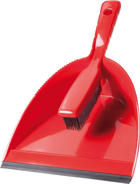 Produktbild Haug Bürsten Kehrgarnitur in rot, mit Gumminoppen (1 Stk.)