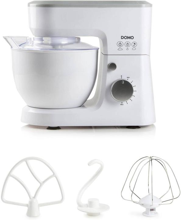 Image du produit Domo DO9241KR Robot de cuisine 600W blanc (600 W, 4 l)