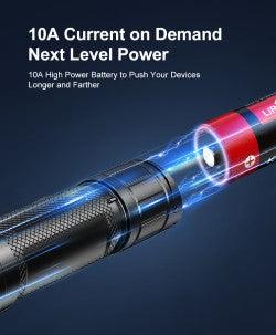 Actual product image Klarus 18650