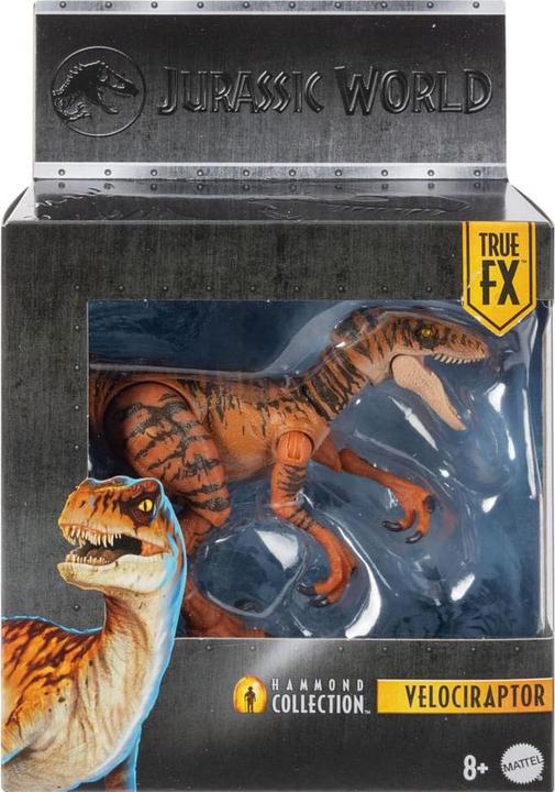 Immagine prodotto Jurassic World Hammond Collection Pack Dino #4 - Velociraptor Tiger