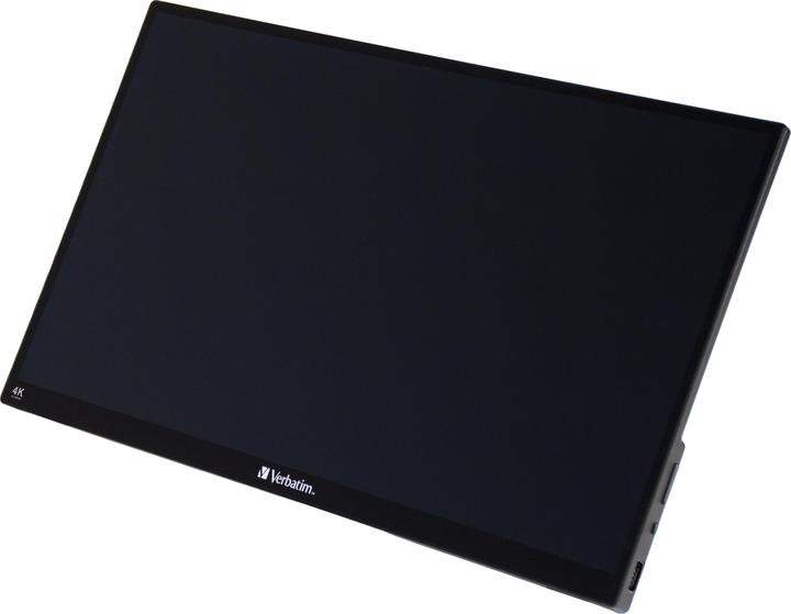Actual product image Verbatim PMT-15 4K Portable Touchscreen Monitor 15.6" 4K Ultra HD Metal Housing (3840 x 2160 Pixels, 15.60")