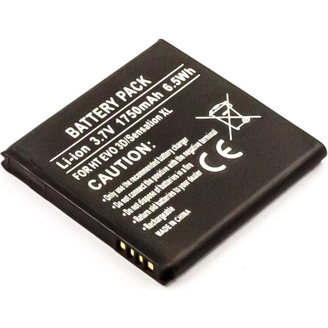 Thumbnail - AGI 83684 - Akku - Schwarz - Lithium-Ion (Li-Ion) - 1600 mAh - 3,7 V - 51 mm, Smartphone Akku