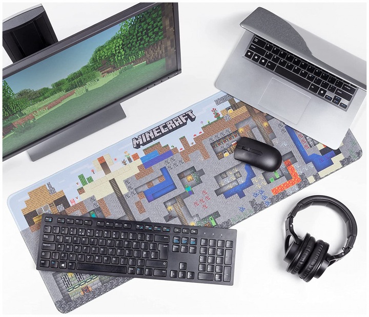 Image du produit Paladone Products Tapis de souris Minecraft monde XL (30x80cm) (XL)