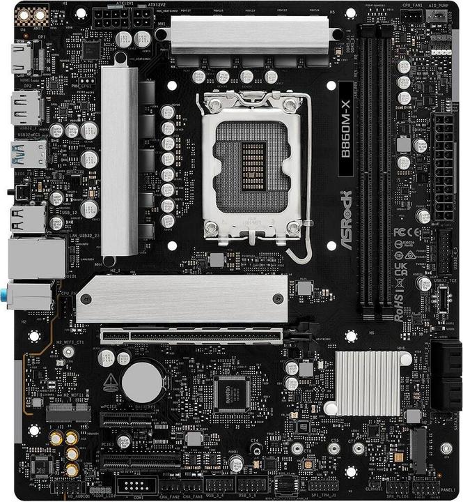 Produktbild AsRock B860M-X (LGA 1851, Intel B860, mATX)