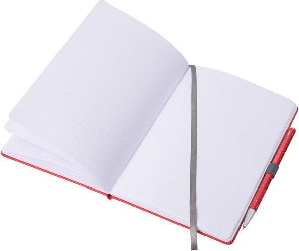 Immagine prodotto Troika SLIMPAD A5 blocco note A5 con biro, rosso (A5, Punteggiato, Copertina rigida)