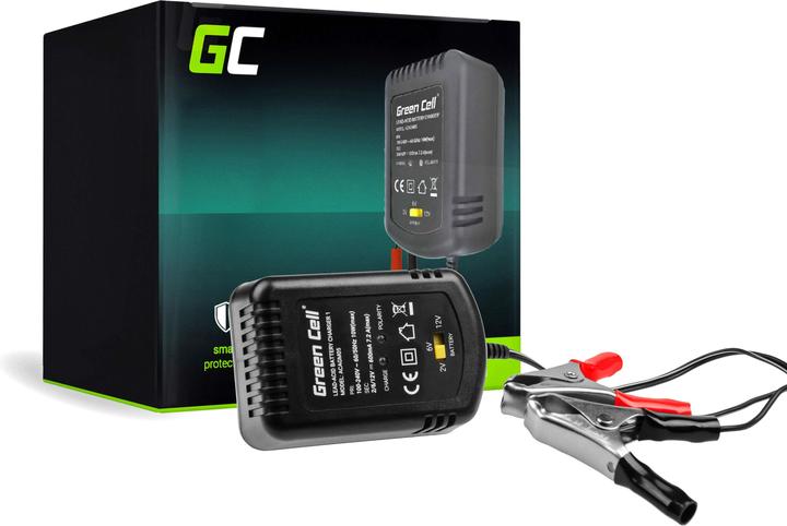 Actual product image GreenCell Charger (12V, 6V, 0.60 A)