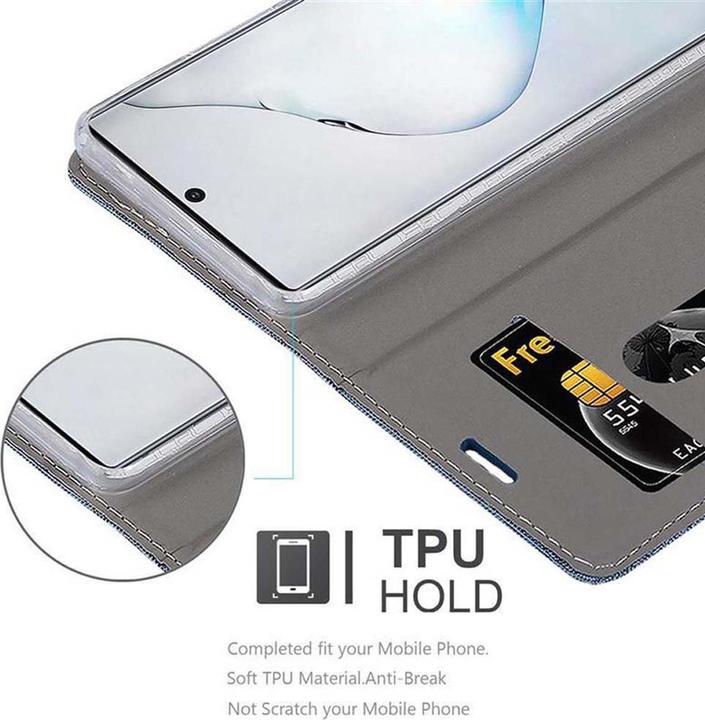 Image du produit Cadorabo Couverture look jeans Book (Samsung Galaxy Note 10)