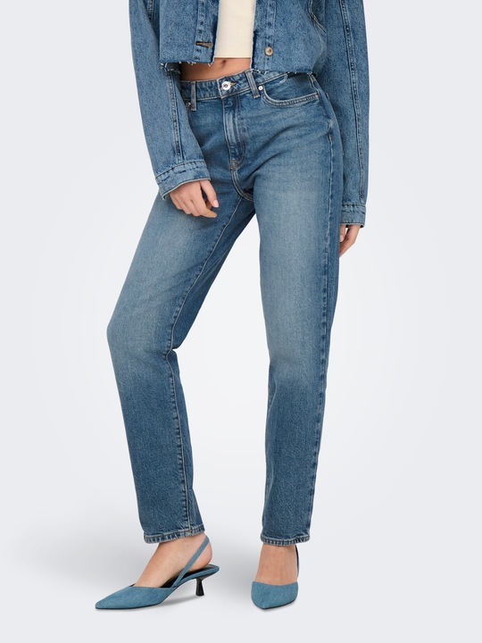 Immagine prodotto Only ONLEMILY Jeans a vita alta e taglio dritto Jeans dalla vestibilità dritta (W31/L32)