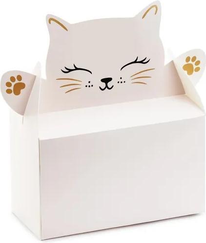 Unique Decorative cake boxes kitten 6 pcs
