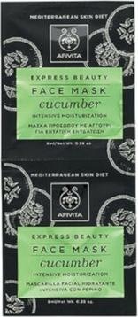 Actual product image Apivita Cucumber Face Mask 2x8ml (8 ml)
