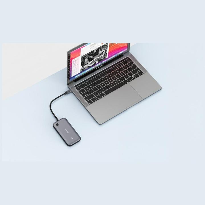 Productafbeelding Verbatim USB-C draadloze beeldschermadapter 1080P met hub WDA-01 (USB-C, 3 ports)
