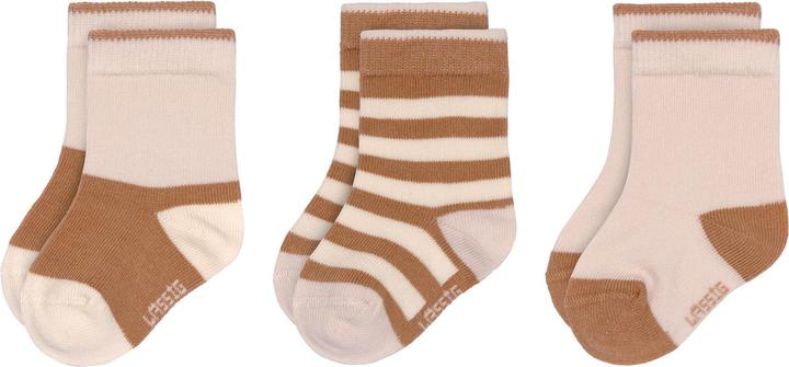 Produktbild Lässig Socken 3er-Set Puderrosa Caramel Gr. 23 - 26 (3er Pack, 23 - 26)
