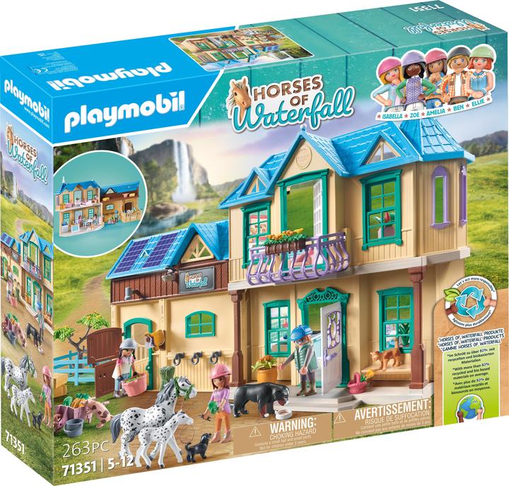 Image du produit Playmobil Ranch de la cascade (71351)