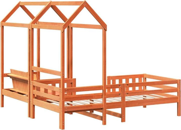Image du produit vidaXL Bett- und Bank Set (80.50 cm)