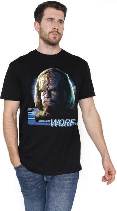 Actual product image Mens The Next Generation Worf T-Shirt (4XL)