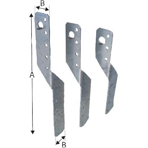 Simpson Sst, Baubeschläge + Holzverbinder, Pfettenanker Typ UNI (Sparrenpfettenanker, 1 Stk.)